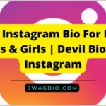 277+ Instagram Bio For Devil Boys & Girls | Devil Bio For Instagram 😈