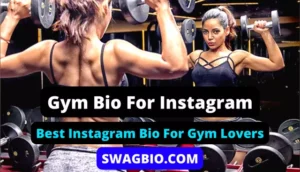 Gym Bio For Instagram