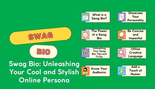 Swag Bio: Unleashing Your Cool and Stylish Online Persona